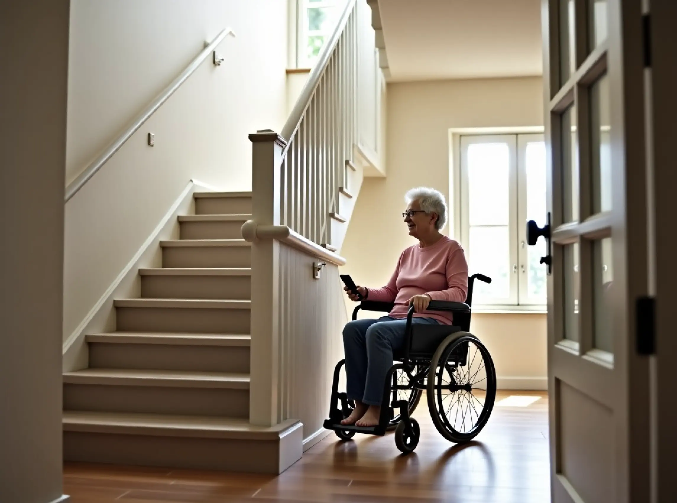 Découvrez les avantages d'un monte-escalier pour fauteuil roulant