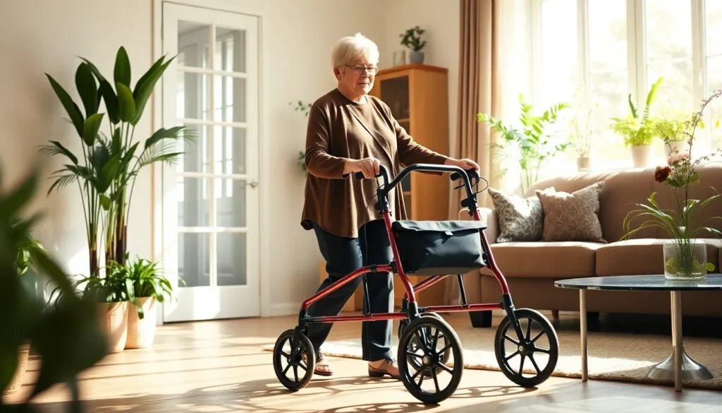 Rollator 2 ou 4 roues : lequel choisir ?