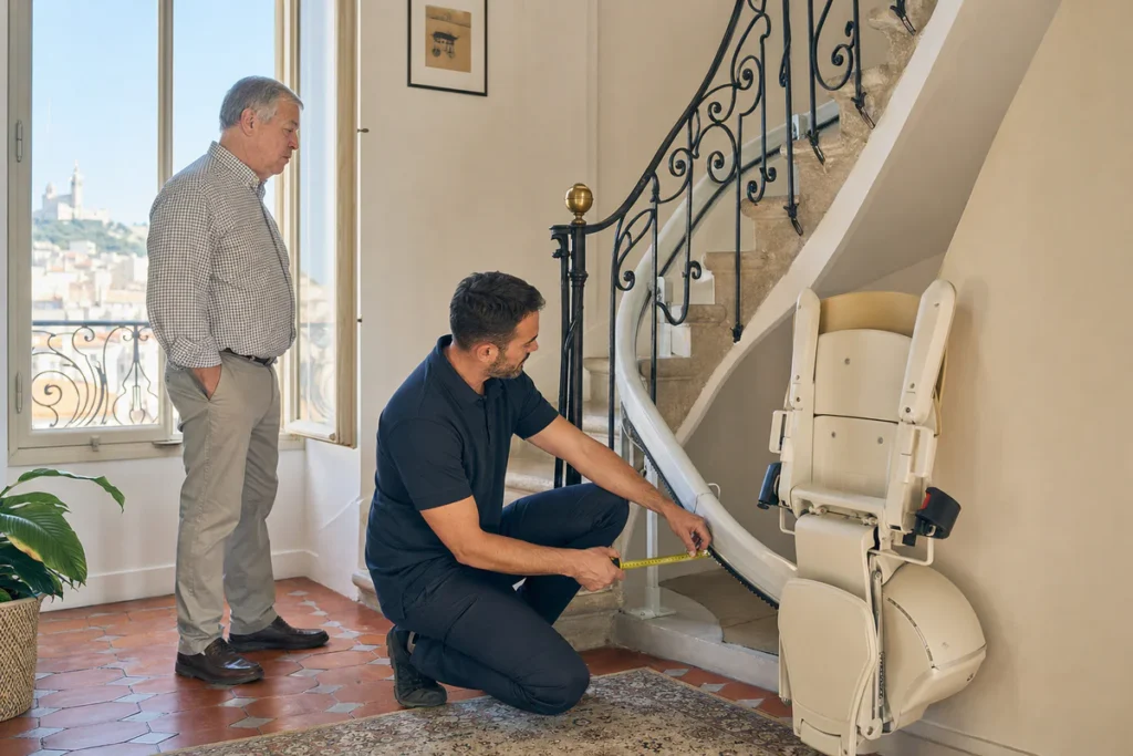 Installateur monte-escalier Marseille : les critères qui évitent un mauvais choix